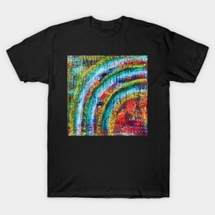 Sacred Heart Bridge - an activated Inner Power Painting T-Shirt